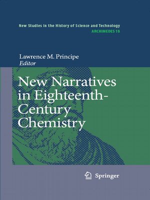 cover image of New Narratives in Eighteenth-Century Chemistry